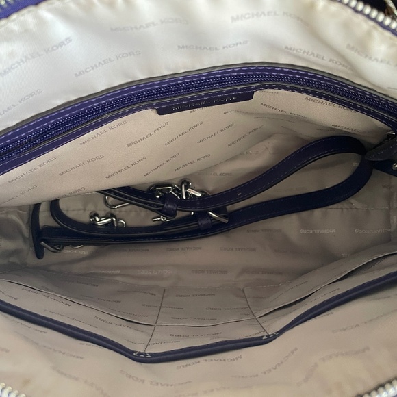 Michael Kors Handbag - Purple - Silver Hardware - Picture 2 of 5
